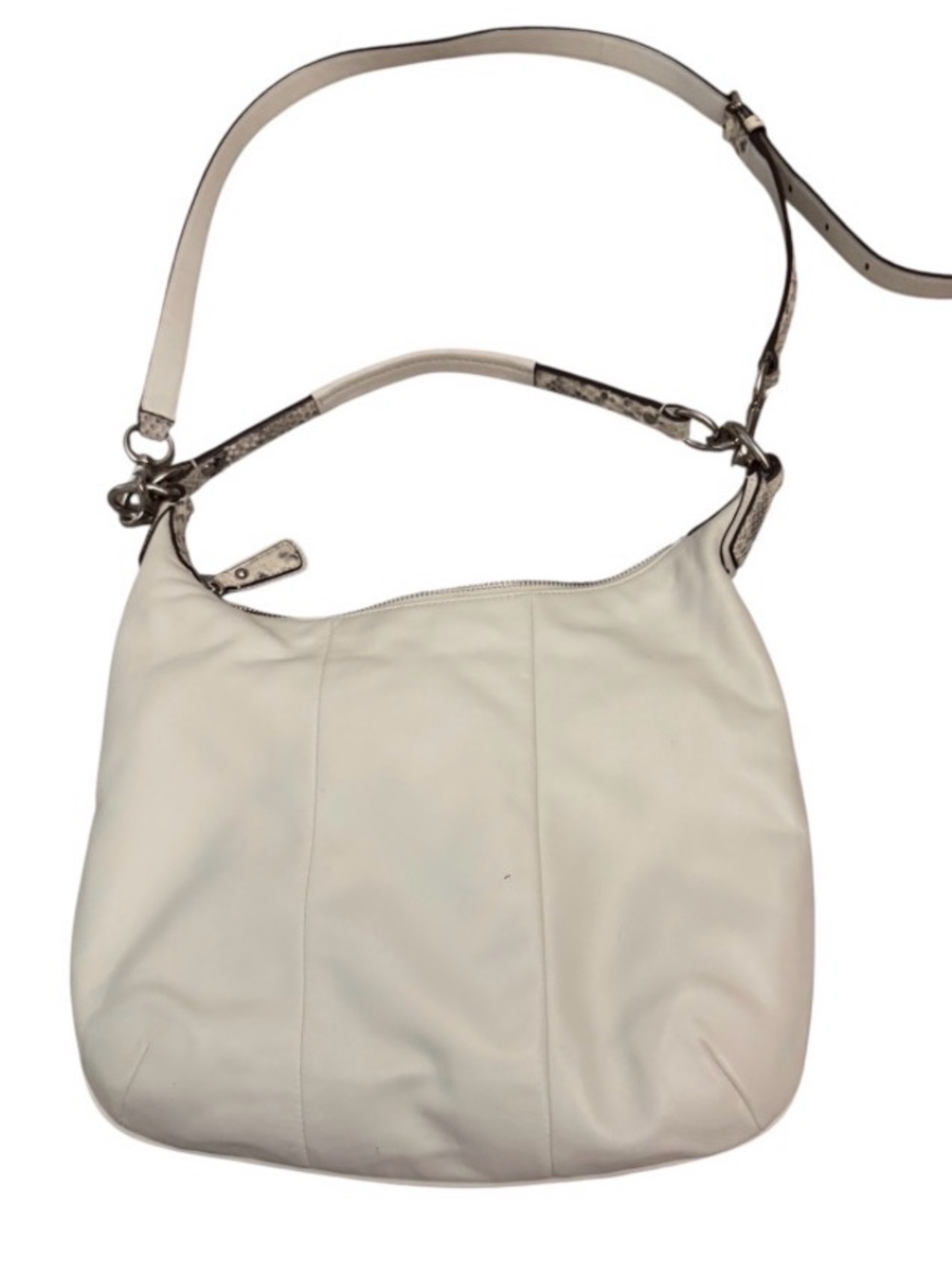 Coach Kristin Embossed Python Round Snakeskin - Picture 2 of 7
